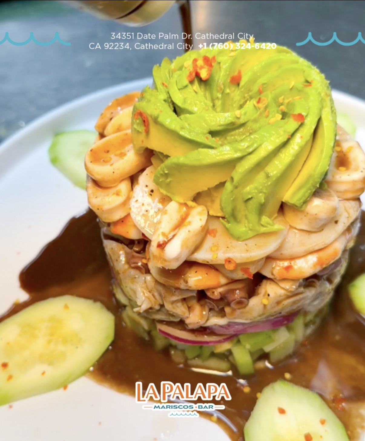 Torre VIP at La Palapa Mariscos Bar.